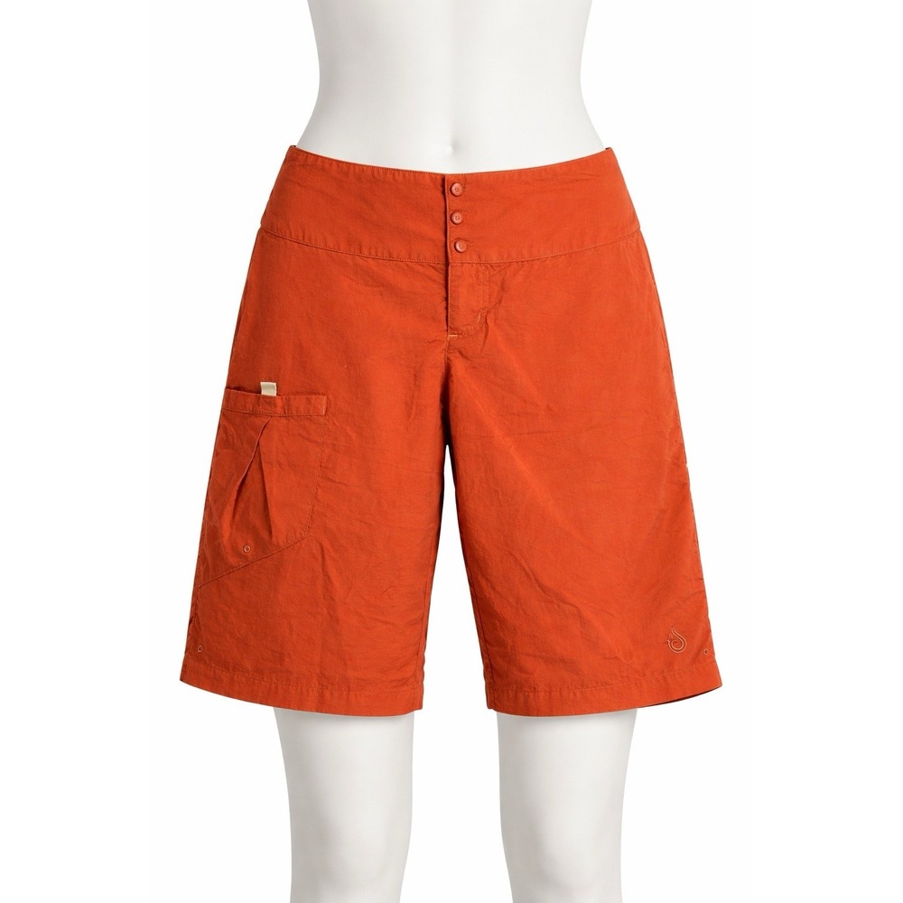 Isis Womens Burnt Orange Nylon Hiking Cargo Pockets Outdoor Tropical Size 10